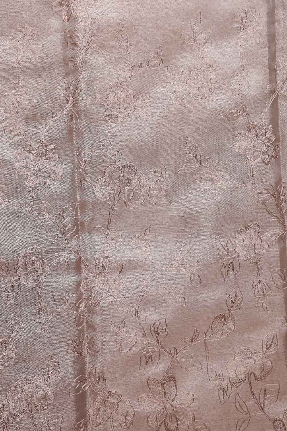 Chikku Gold Semi Tissue Saree