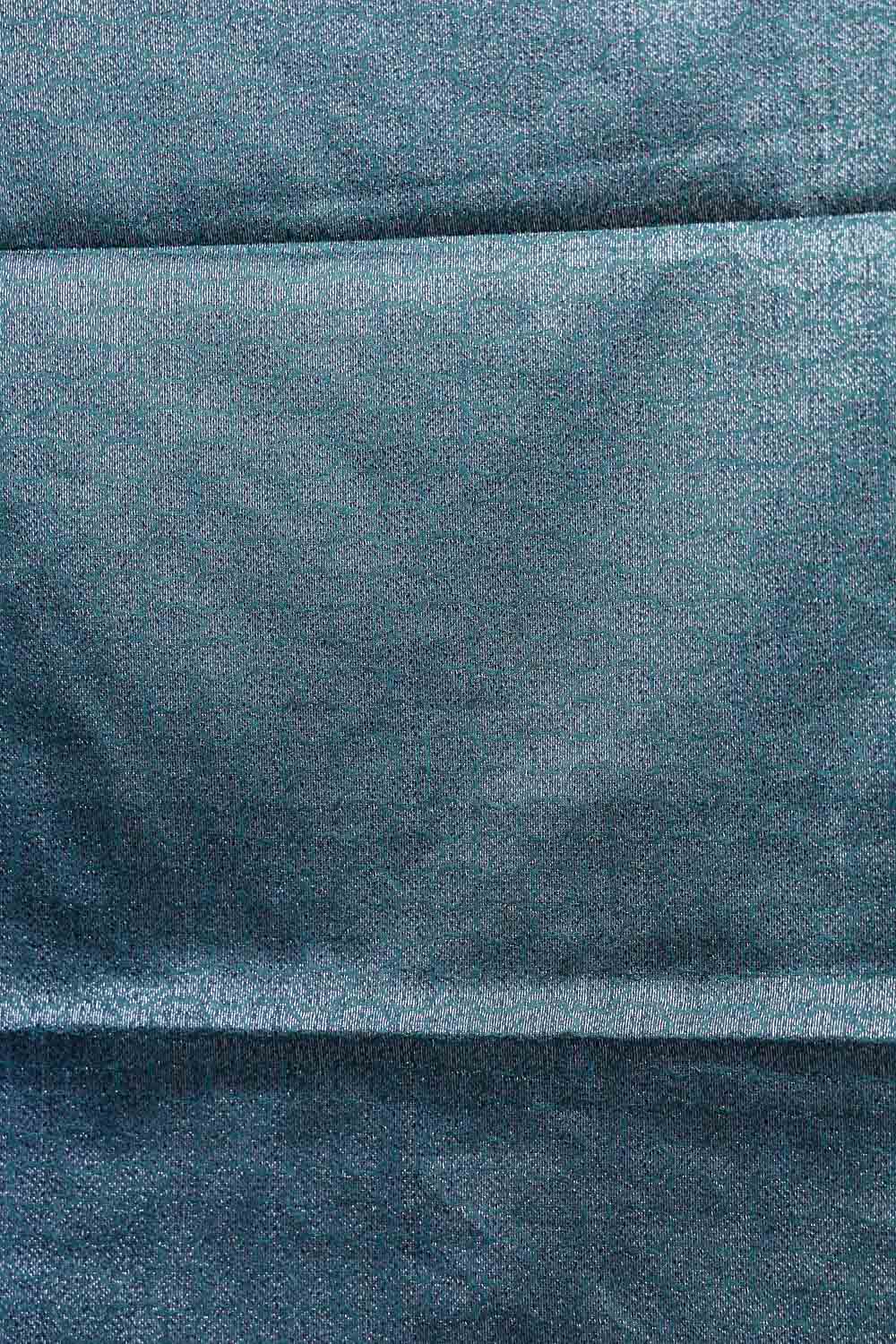 Dark Green Semi Jute Saree