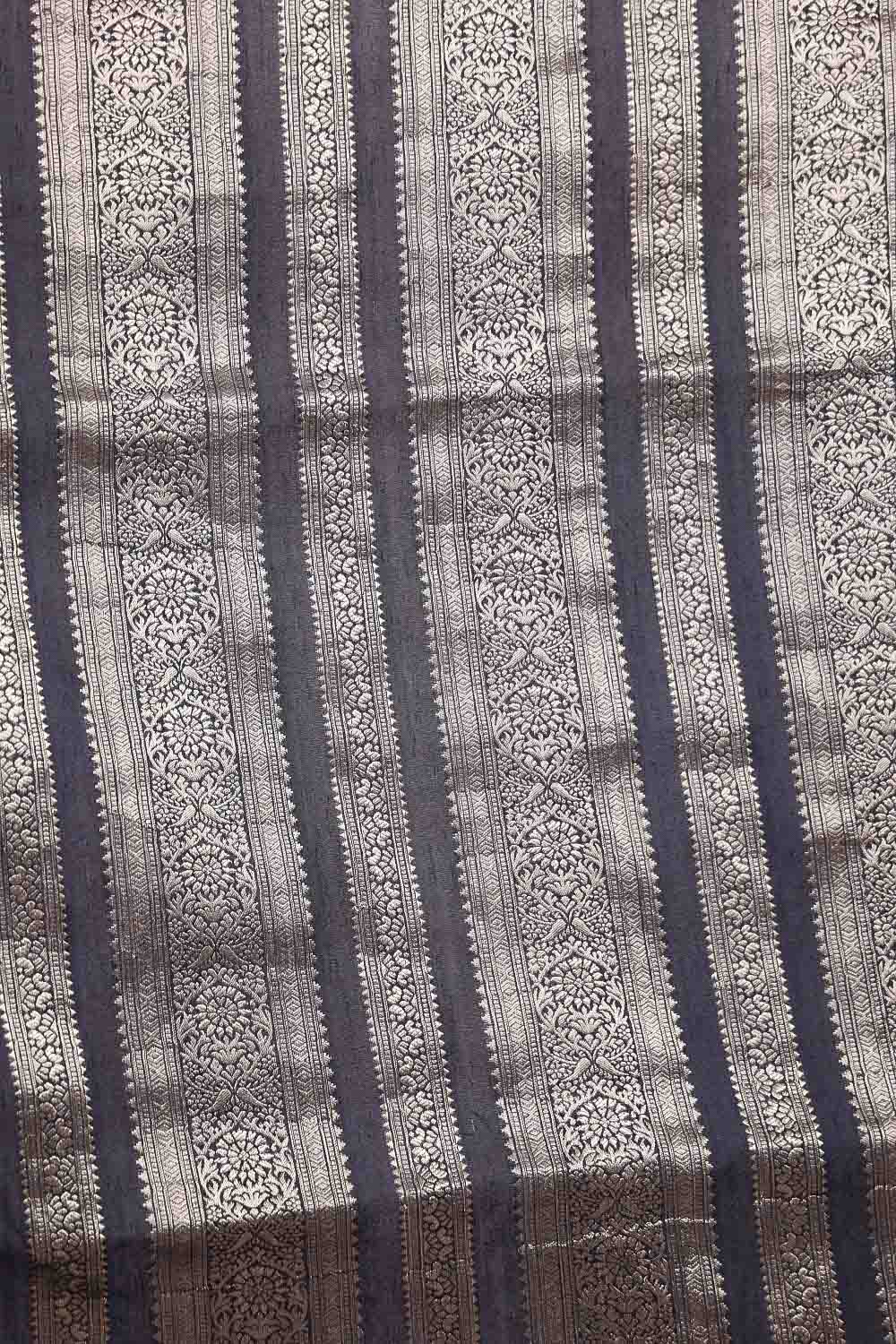 Black Jute Banarasi Saree