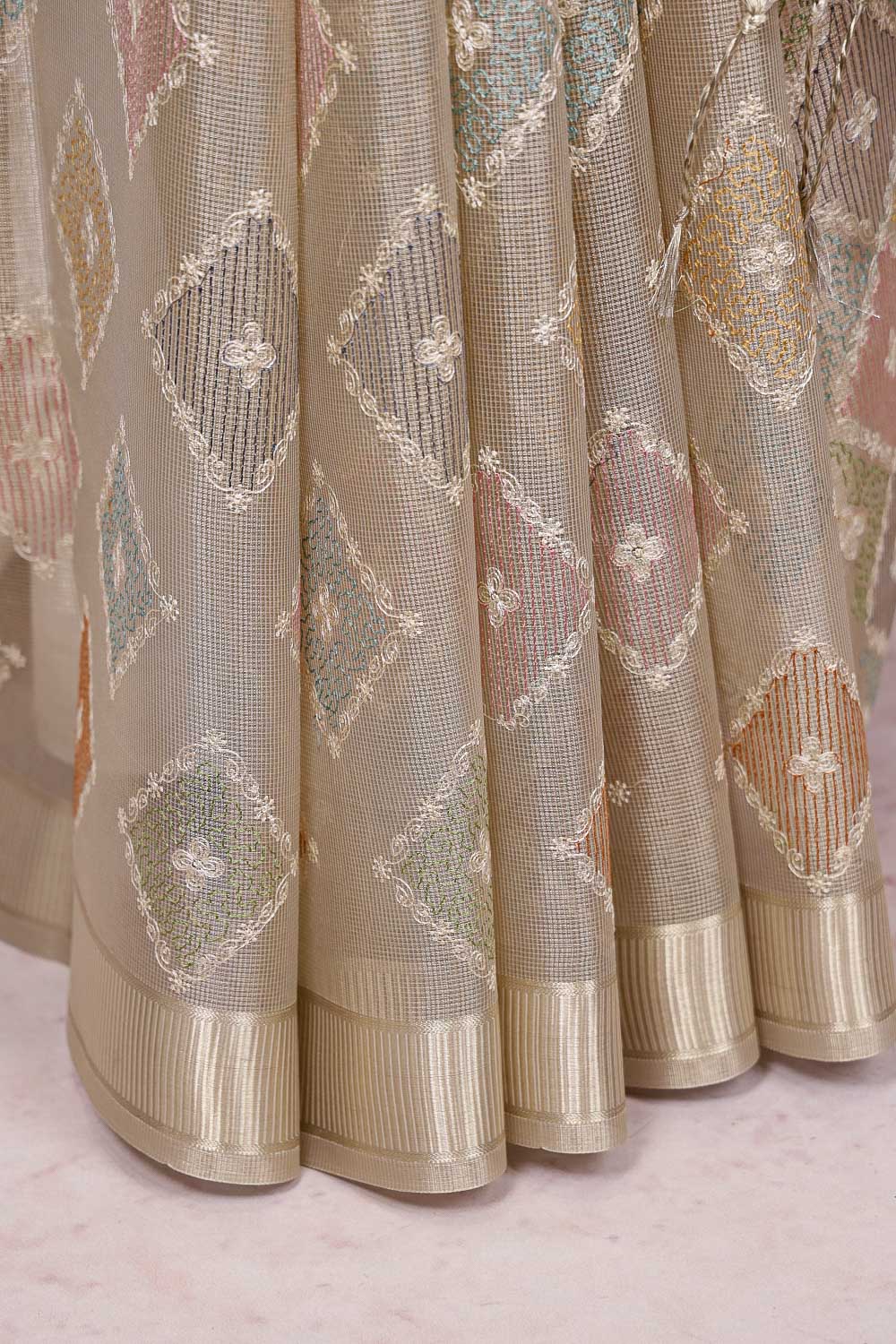 Multi Color Tissue Saree