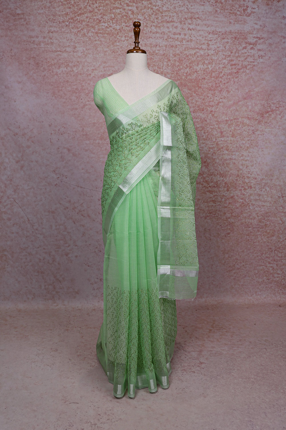 Green Kota Saree