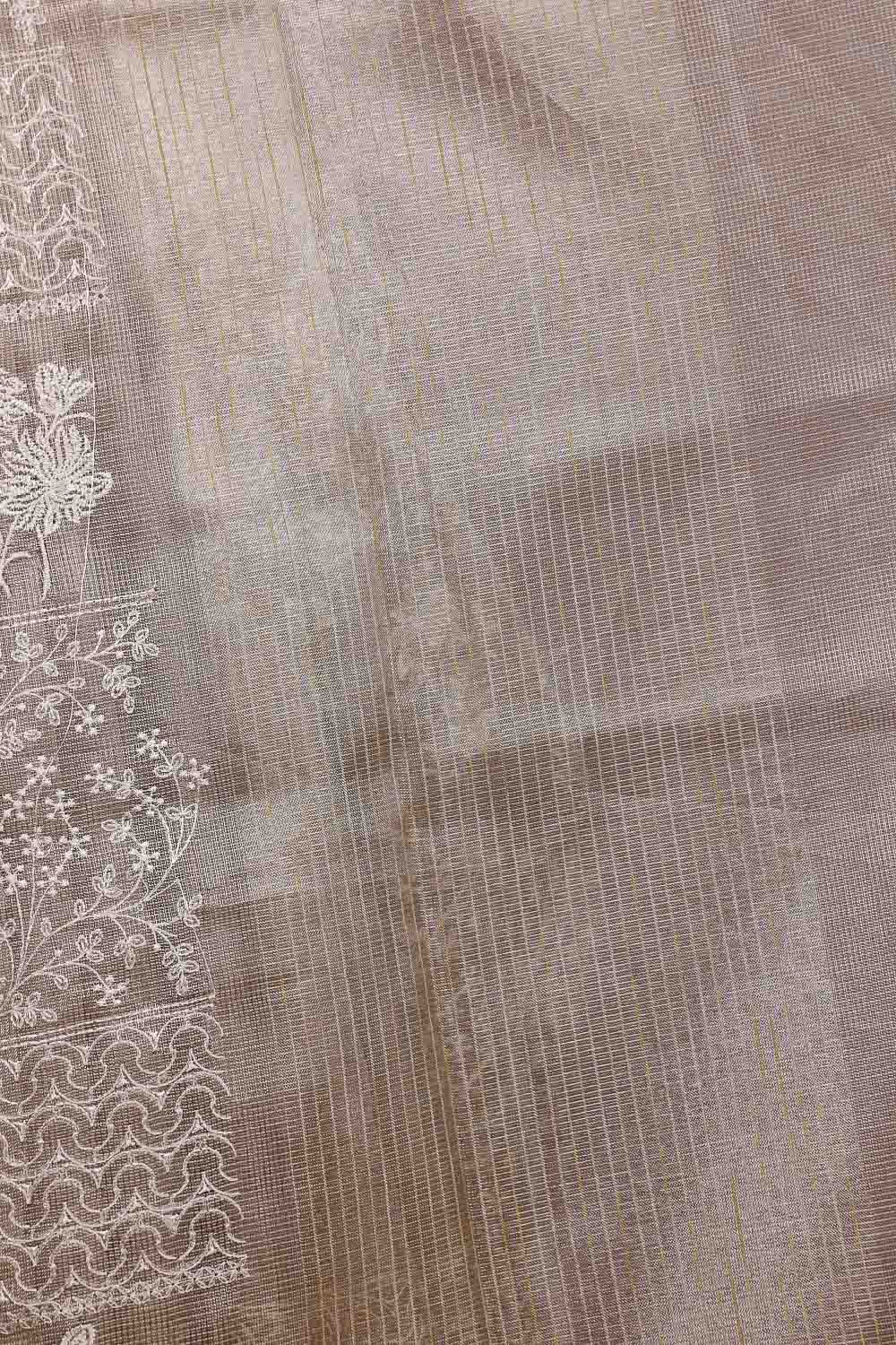 Golden Tissue Saree