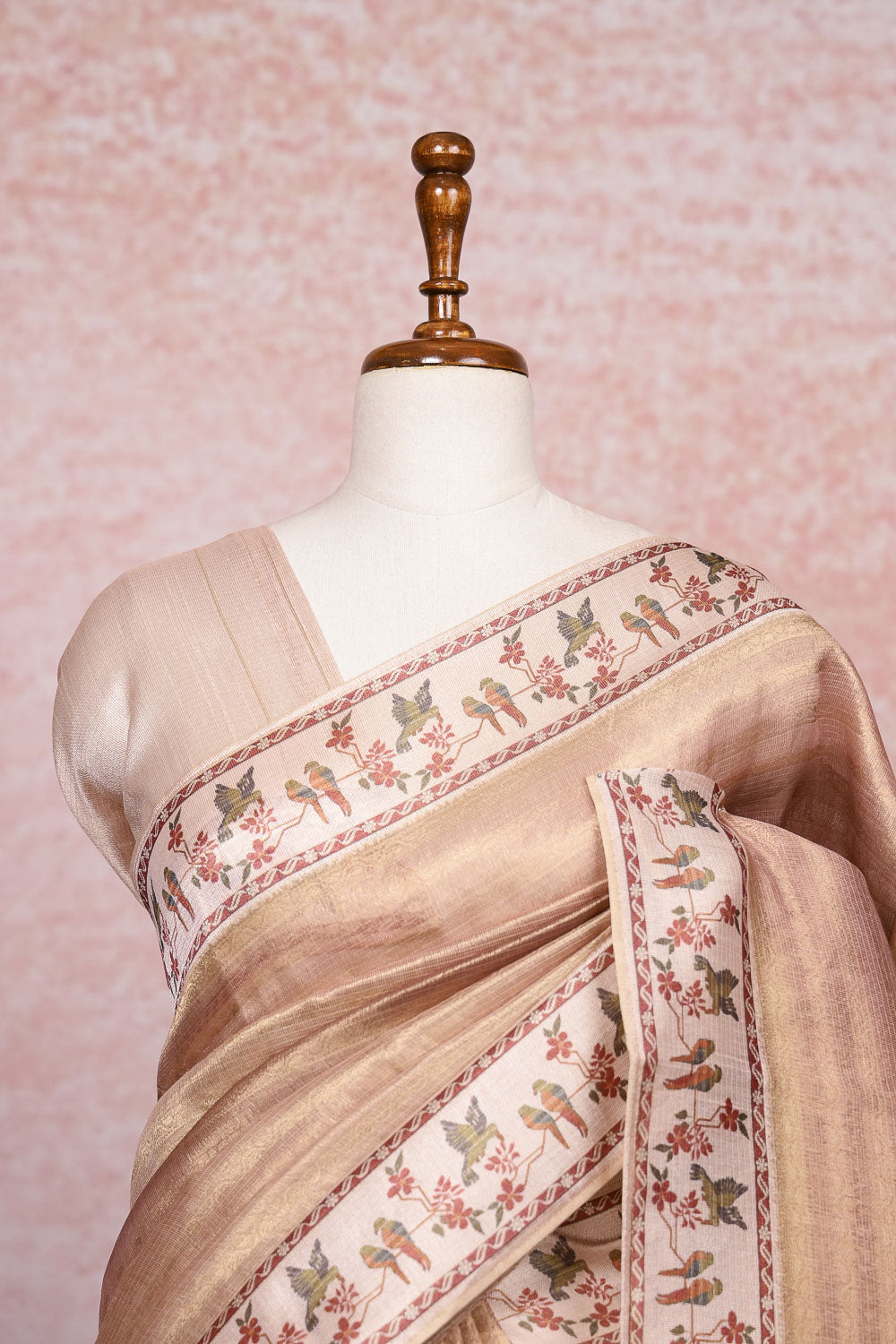 Multi Color Semi Tissue Saree