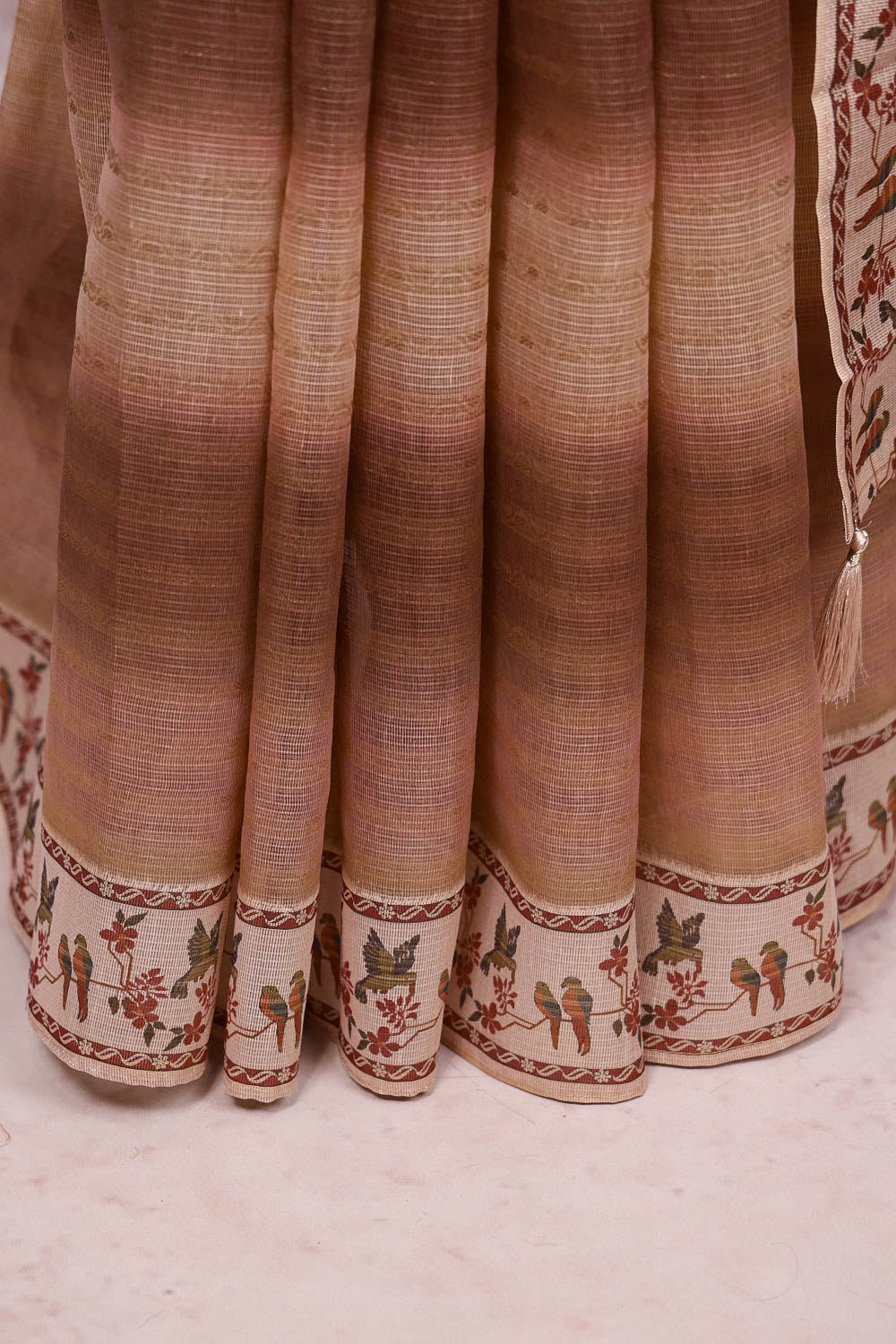 Multi Color Semi Tissue Saree