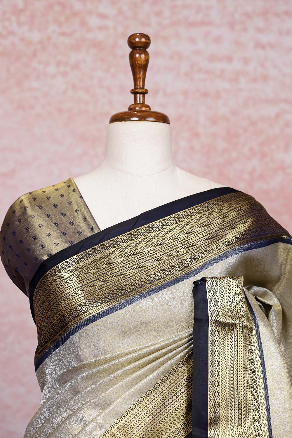 Pastel Color Semi Silk Saree