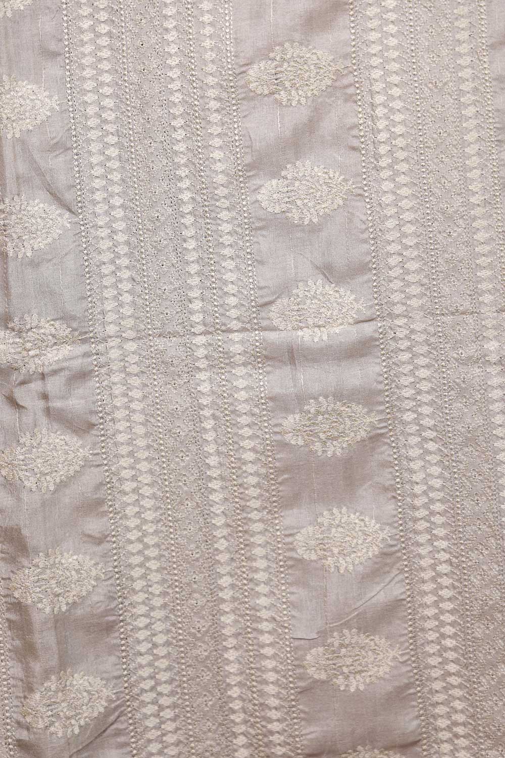 Beige Semi Tussar Saree