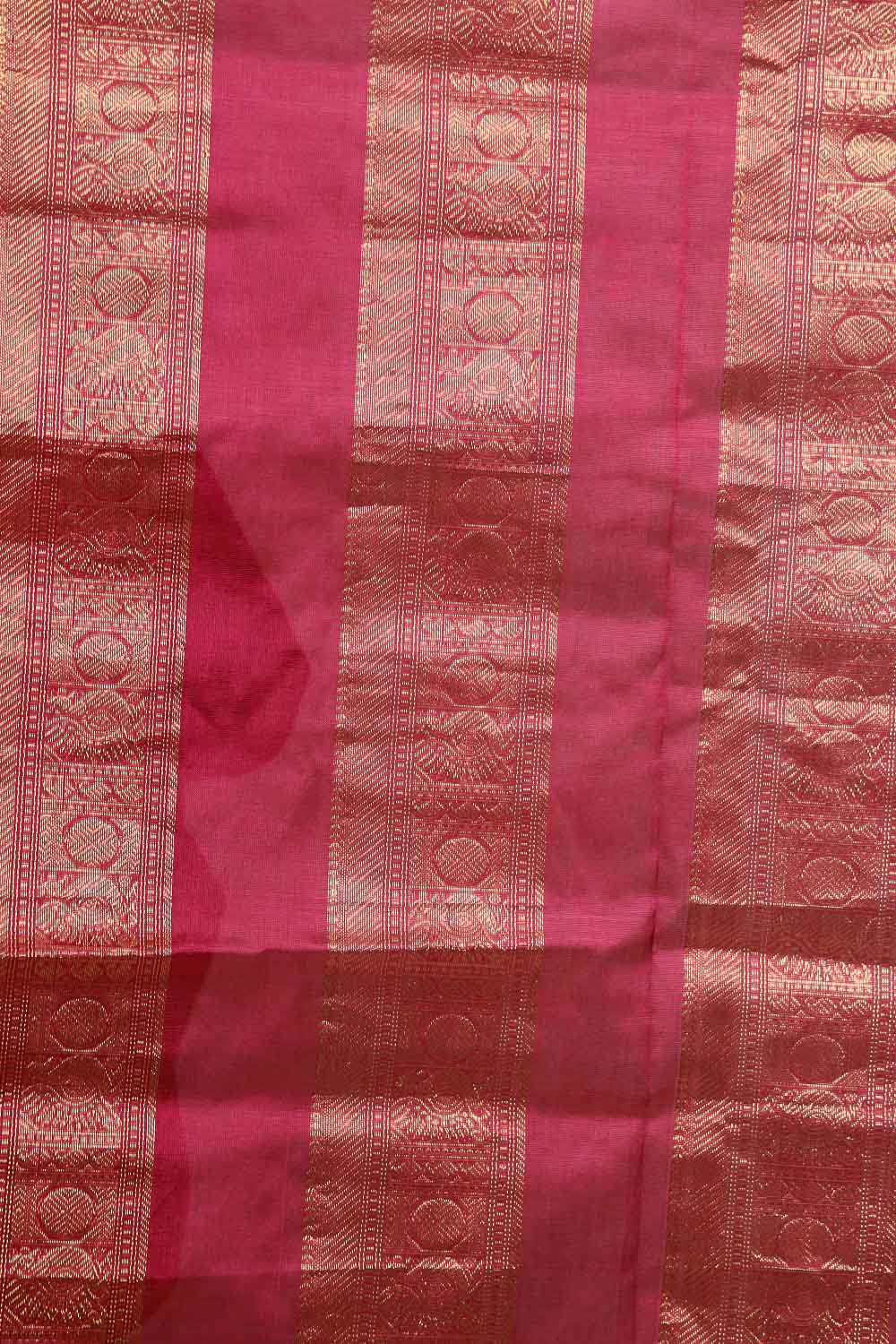 Mustard Gold Kora Saree