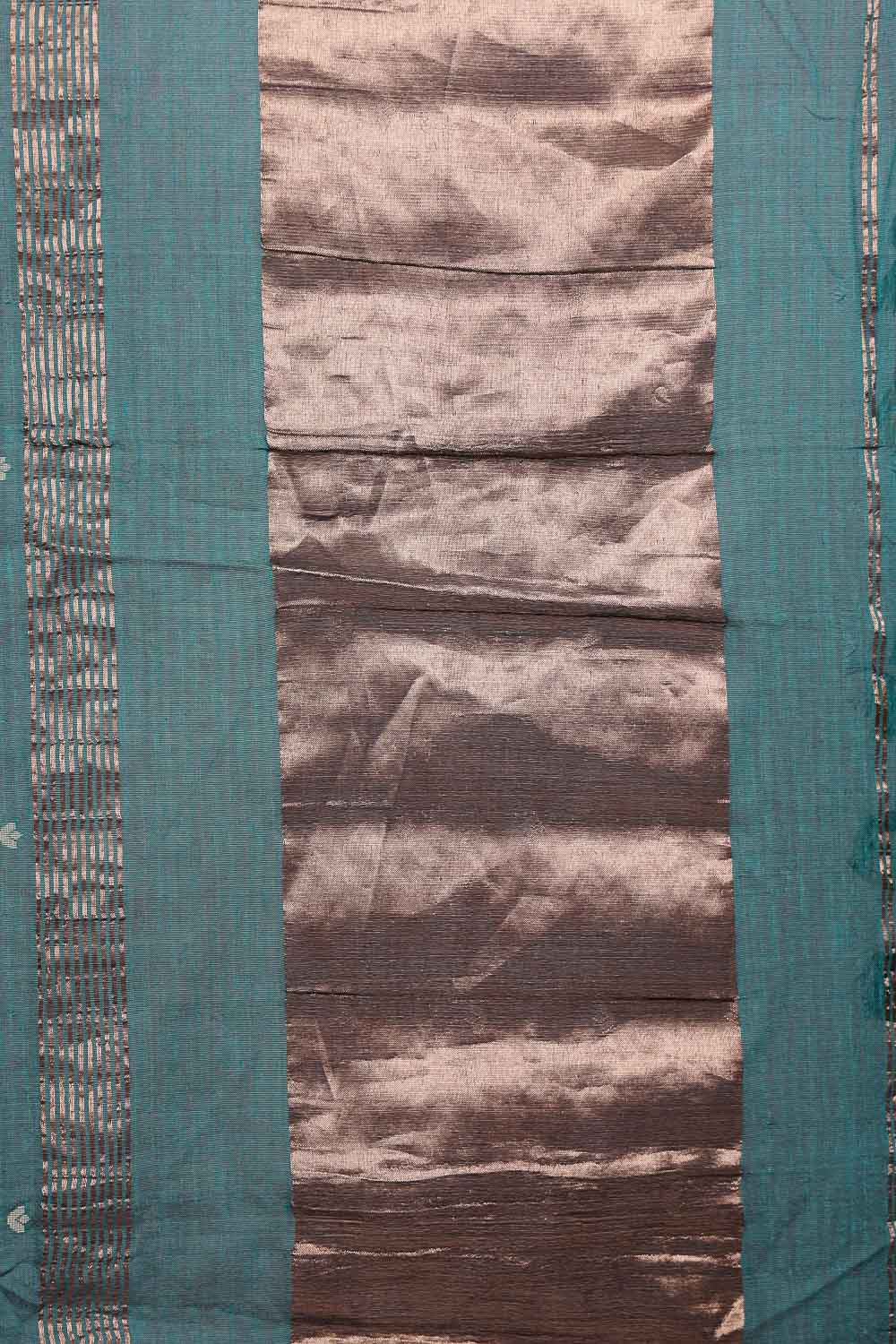 Green Mul Cotton Saree
