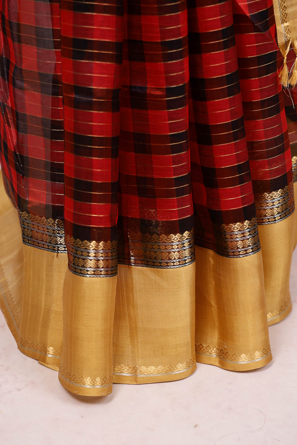 Red Silk Saree