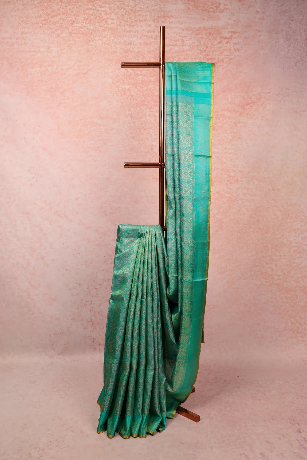 Light Green Kancheepuram Silk Saree