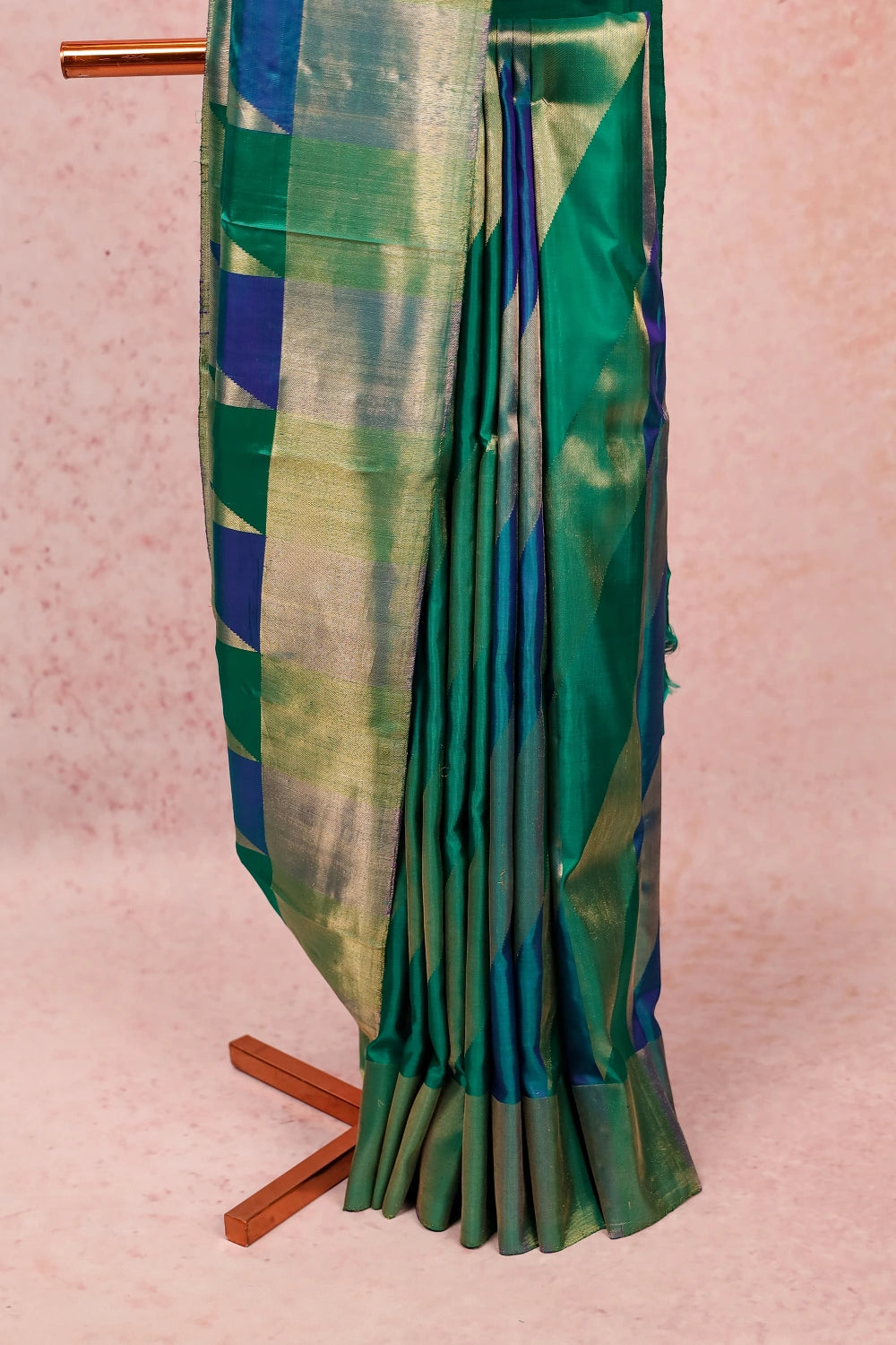 Multi Color Kancheepuram Silk Saree