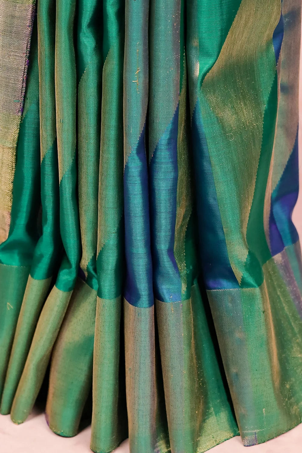 Multi Color Kancheepuram Silk Saree