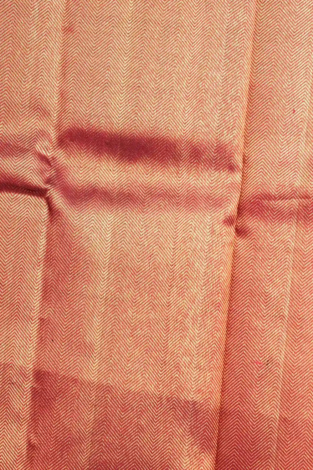 Wine Red Kancheepuram Silk Saree