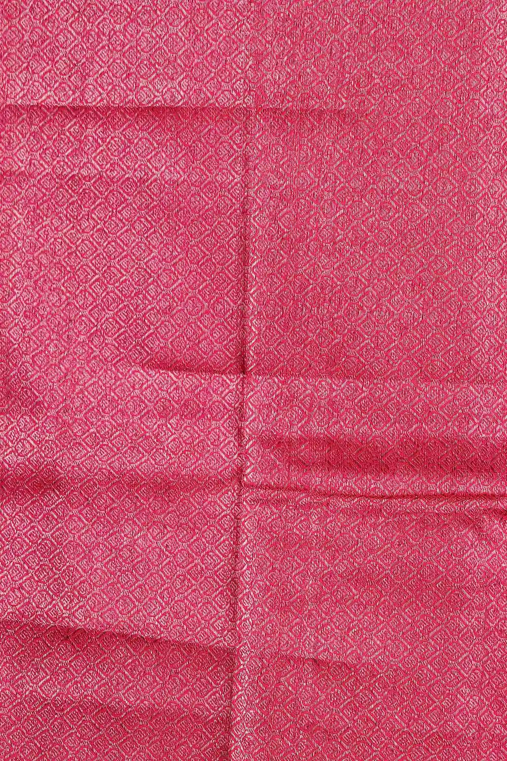 Rani Pink Kancheepuram Soft Silk Saree