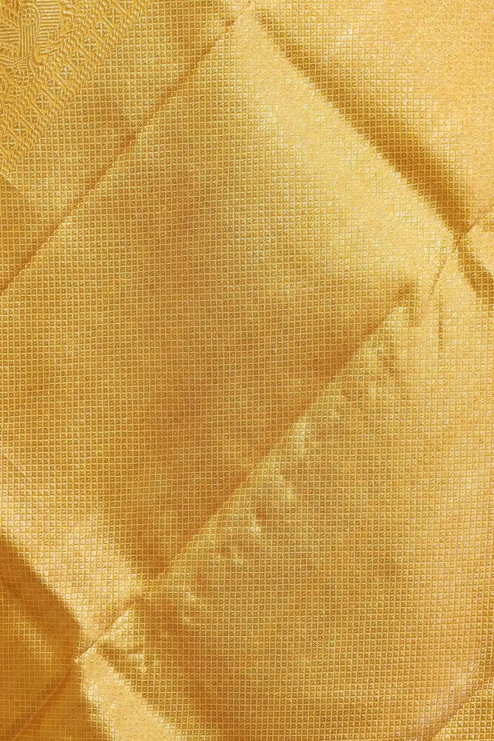 Yellow Kancheepuram Silk Saree