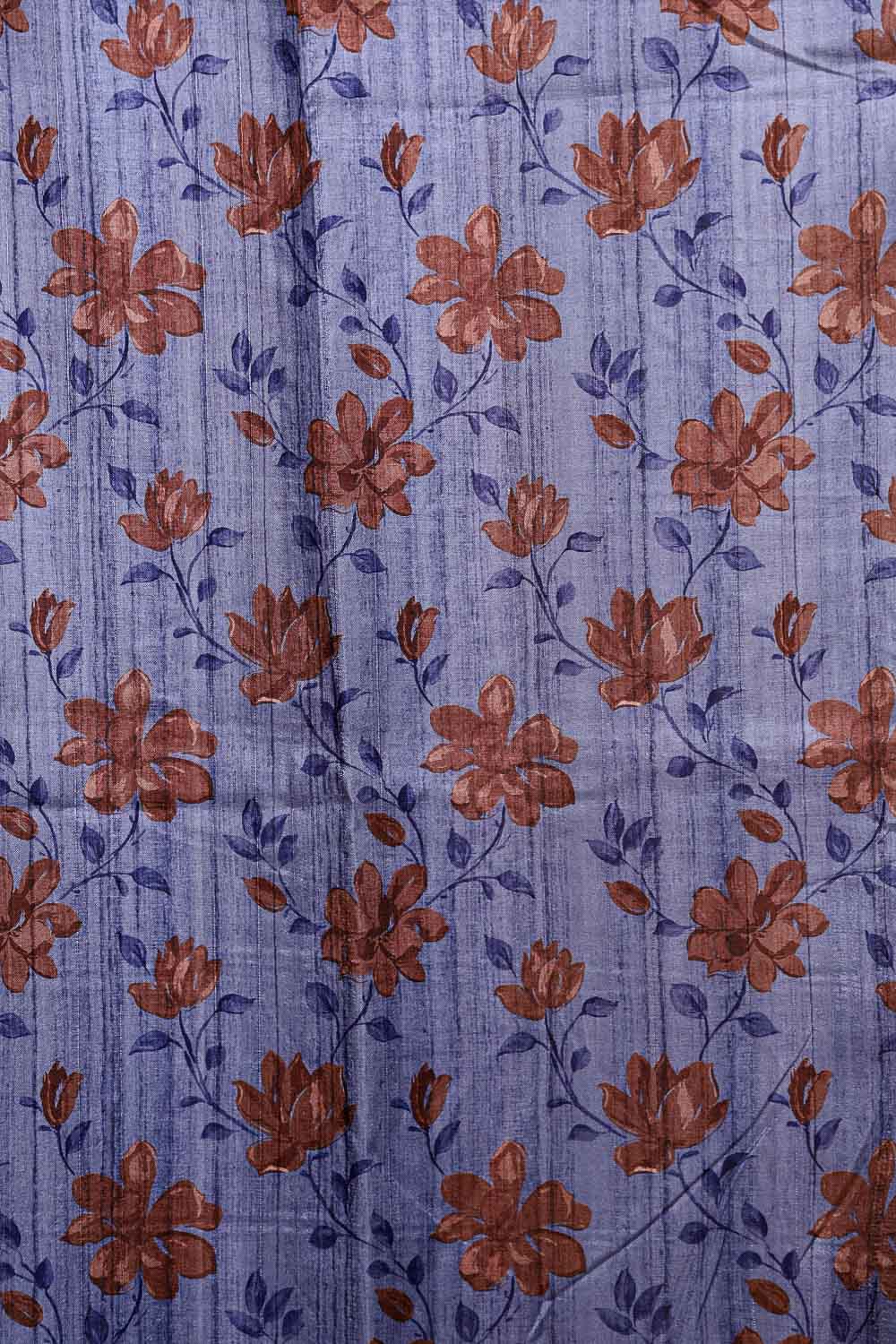 Blue Semi Silk Saree