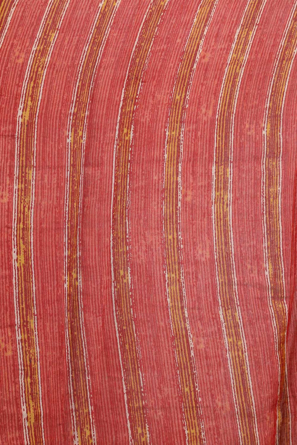 Reddish Maroon Semi Chanderi Saree
