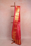 Peach Kancheepuram Silk Saree