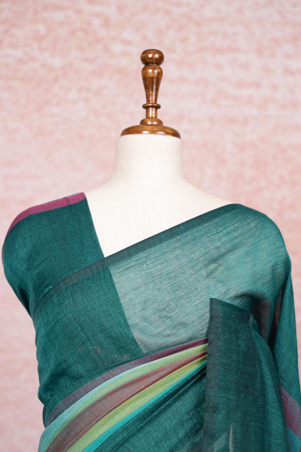 Multi Colors Cotton Saree