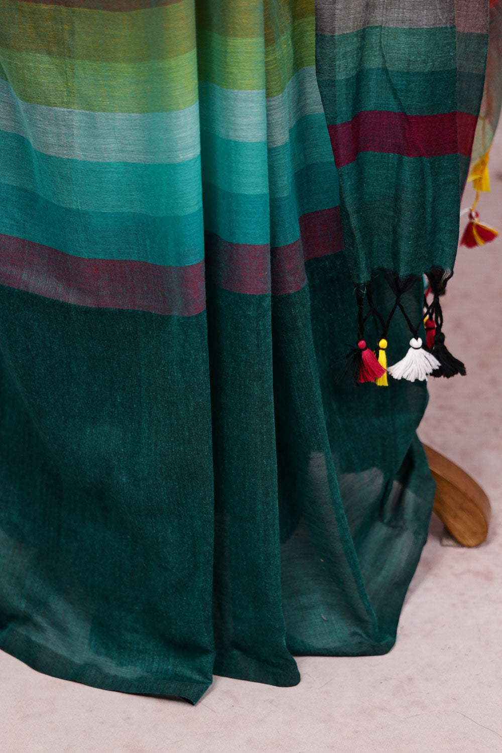 Multi Colors Cotton Saree