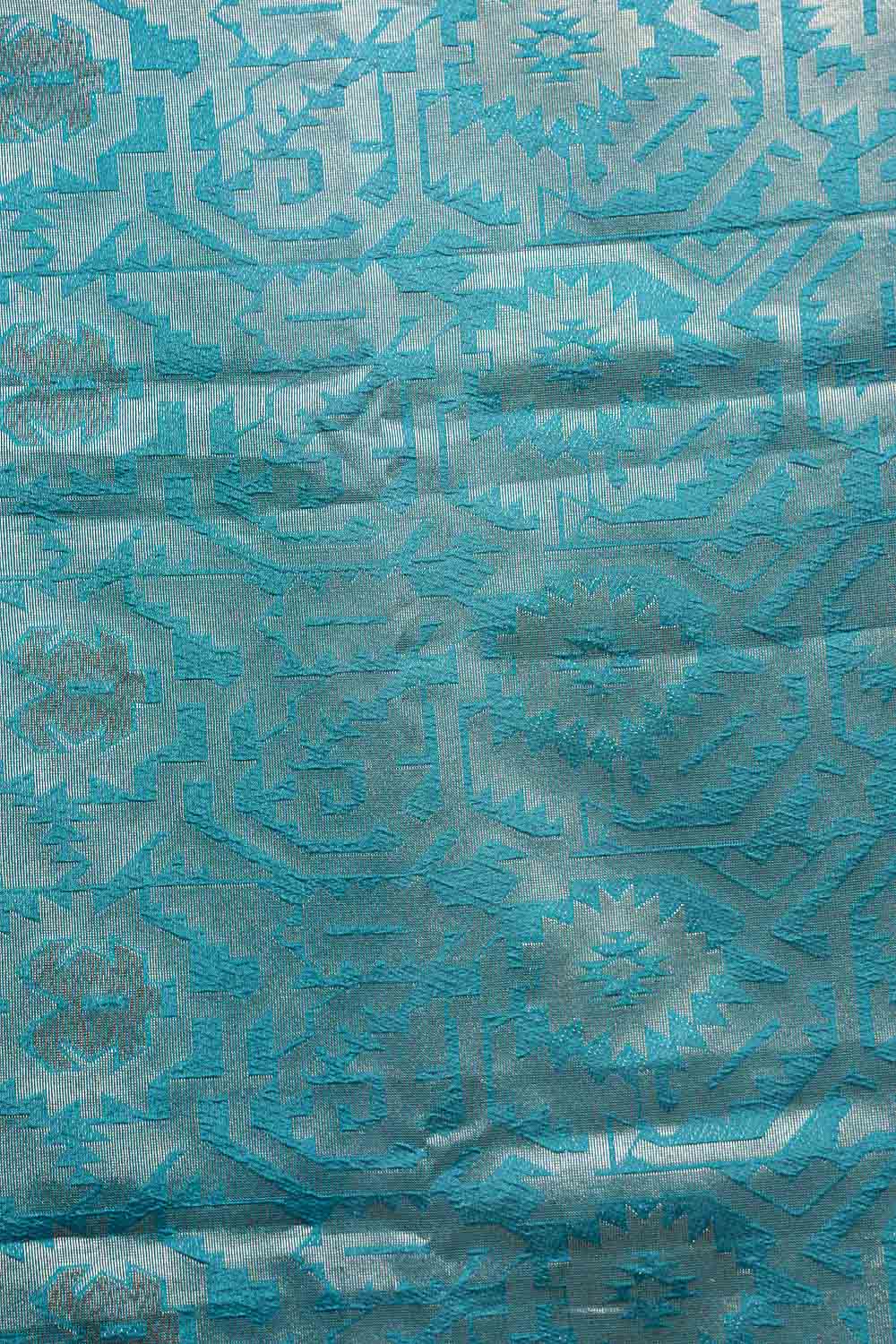 Olive Grey  Semi Tuassar Saree