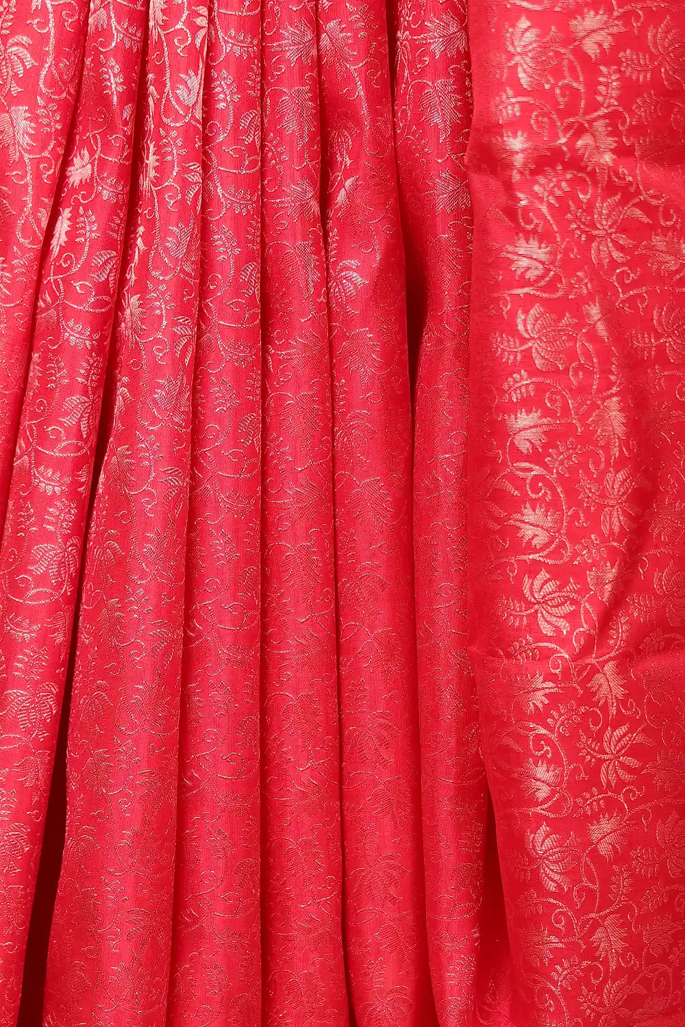 Chilly Red Kancheepuram Silk Saree