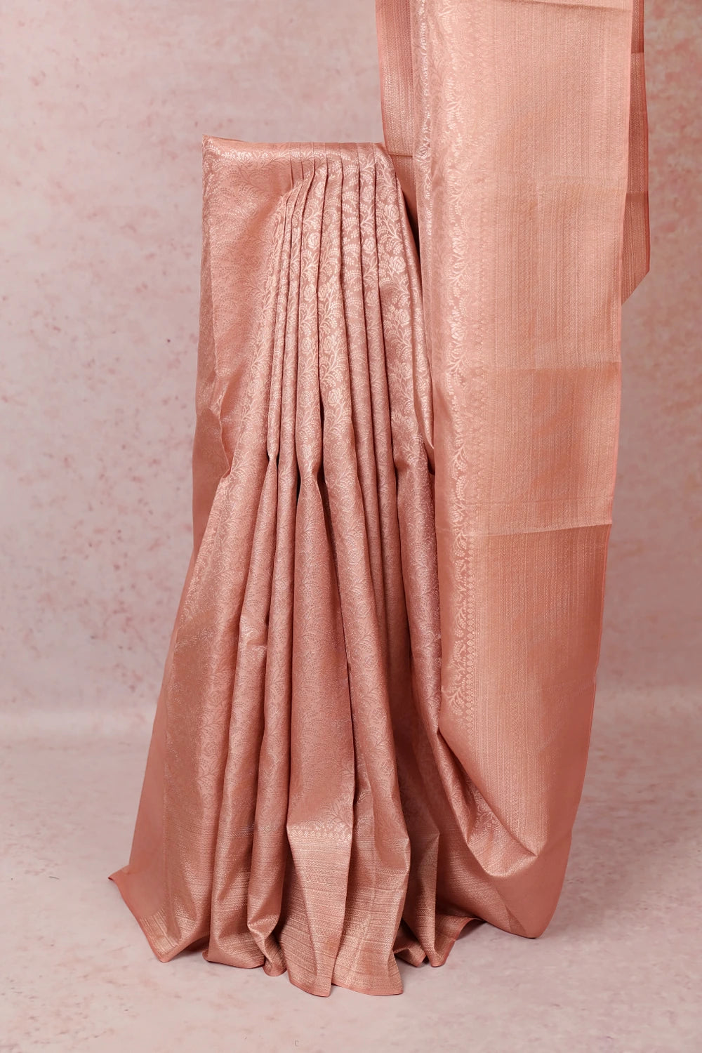 Pastel Kancheepuram Silk Saree