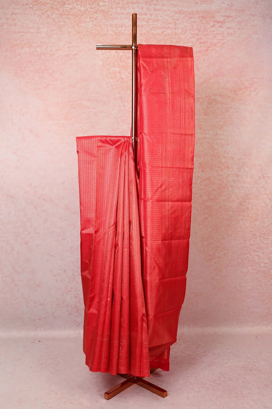Red Kancheepuram Silk Saree