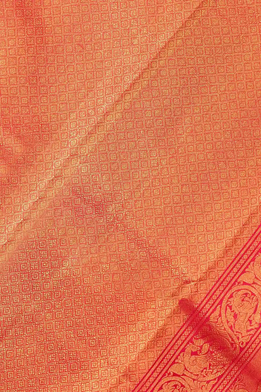 Red Traditional Kancheepuram Silk Saree
