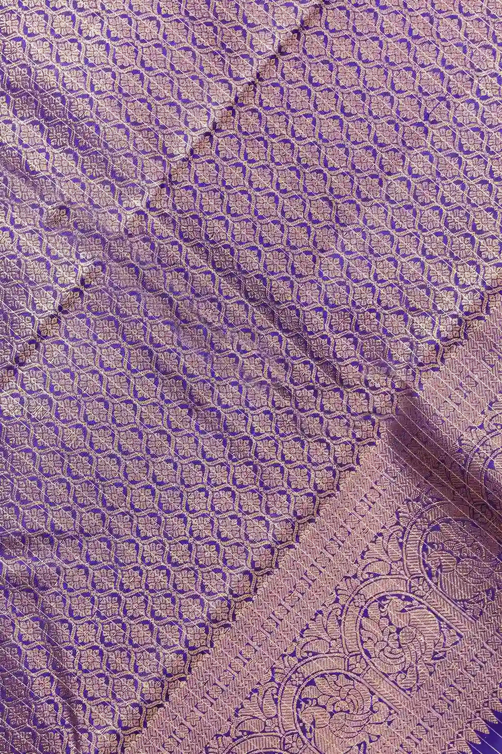 Peacock Green Kancheepuram Silk Saree