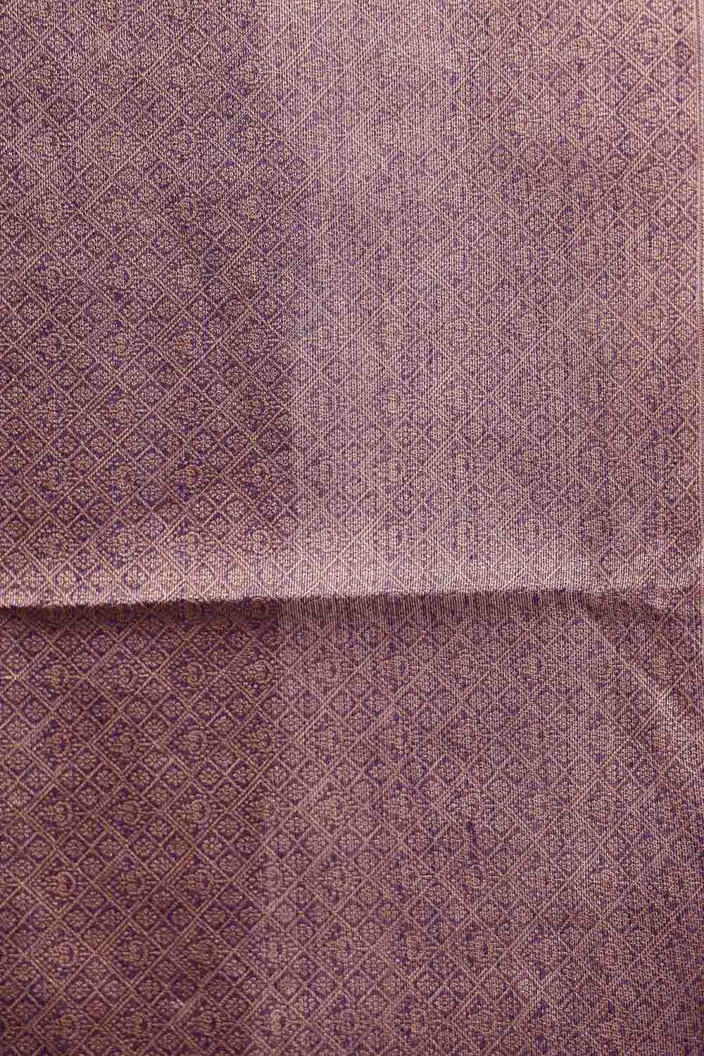 Voilet Semi Jute Saree