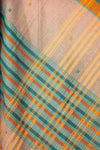 Ash Cotton Saree