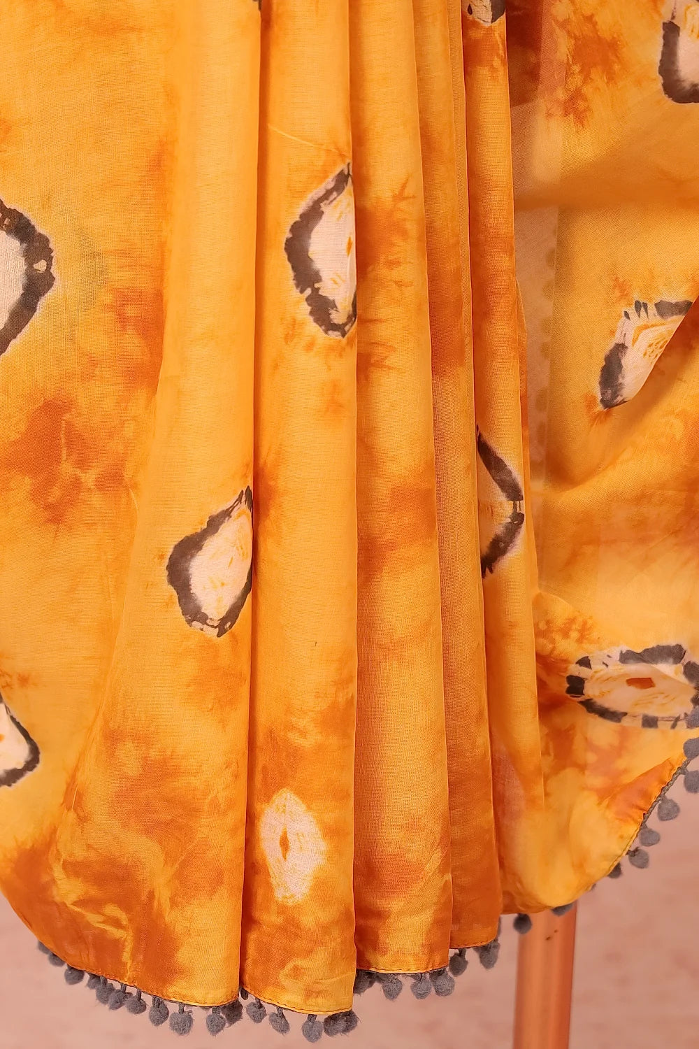 Yellow Cotton Saree