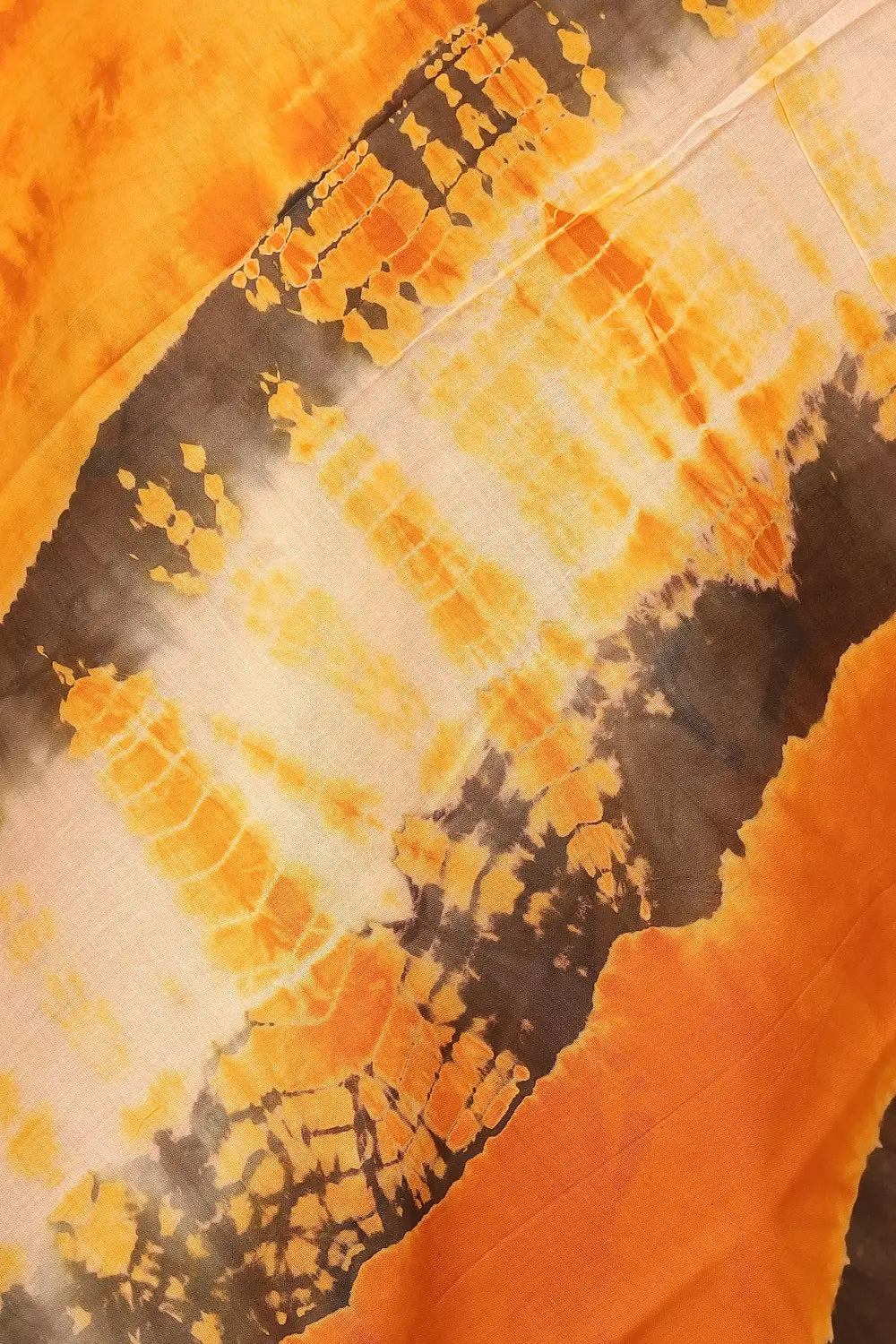 Yellow Cotton Saree