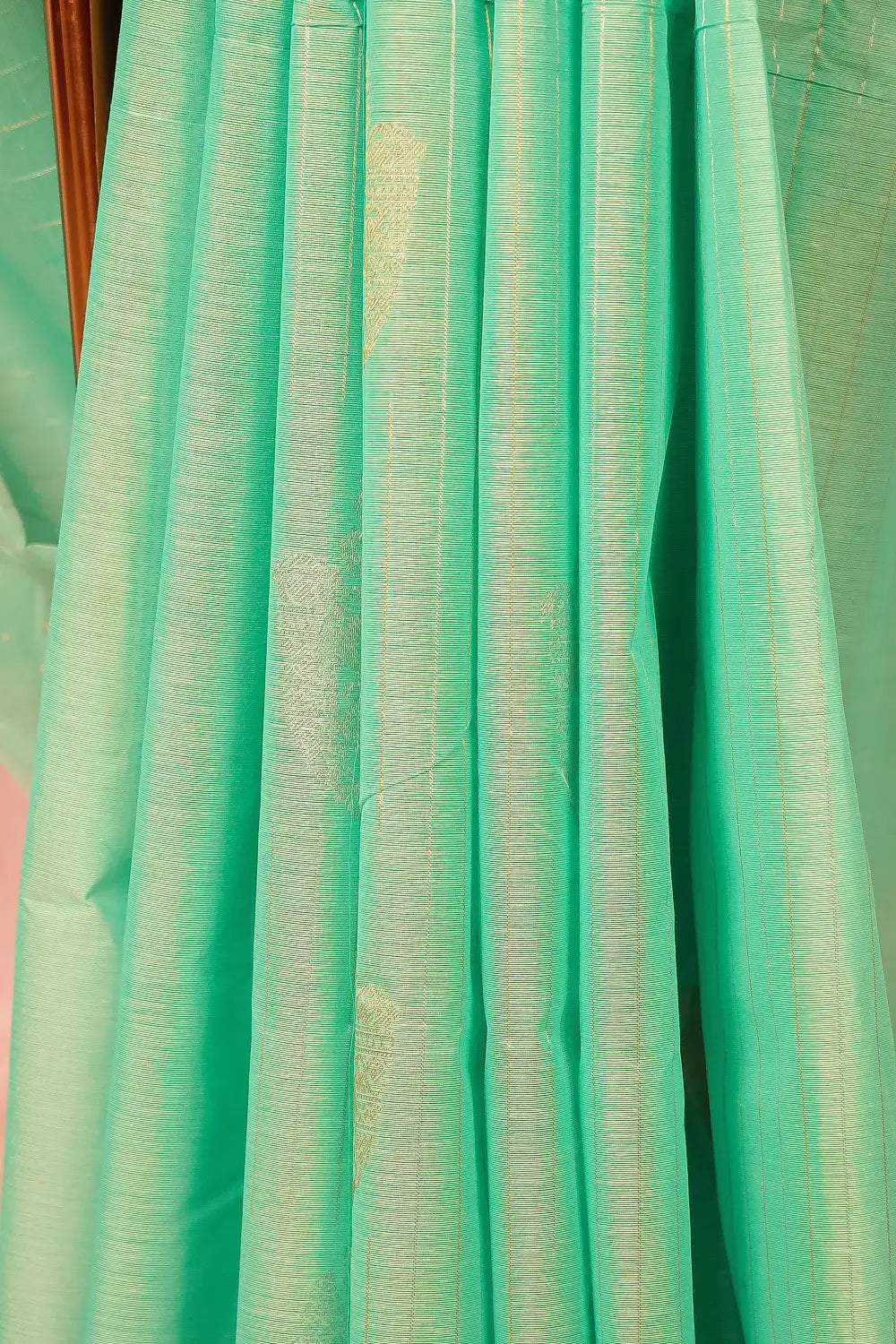Light Green Cotton Saree