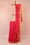 Red Cotton Saree