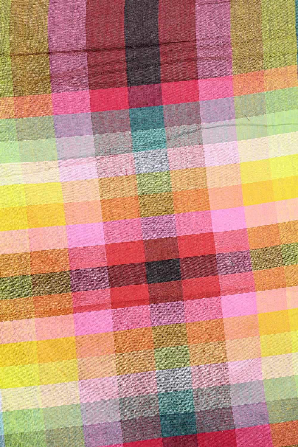 Multi Color Mul  Cotton Saree