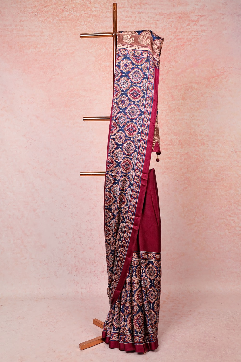 Grape Wine Modal Saree