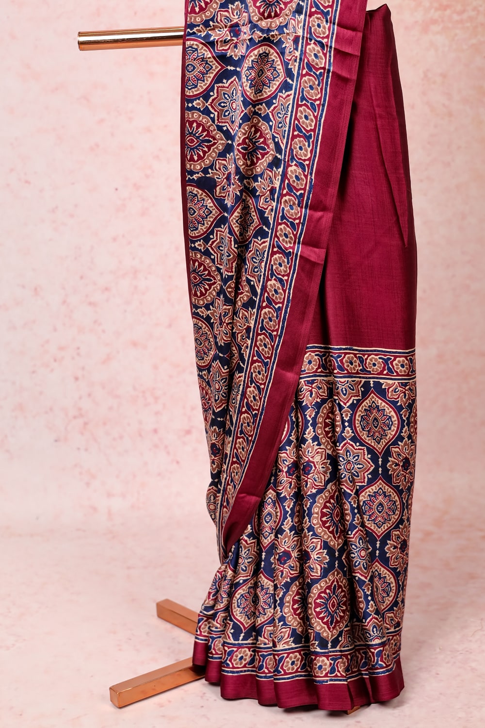 Grape Wine Modal Saree