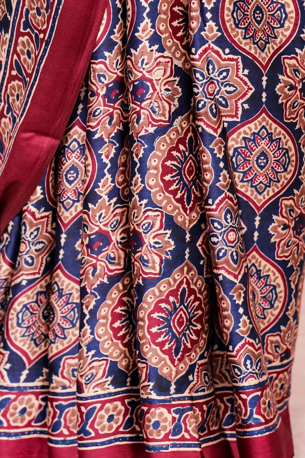 Grape Wine Modal Saree