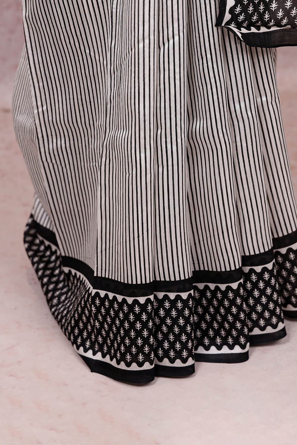 Off White Art Silk Saree