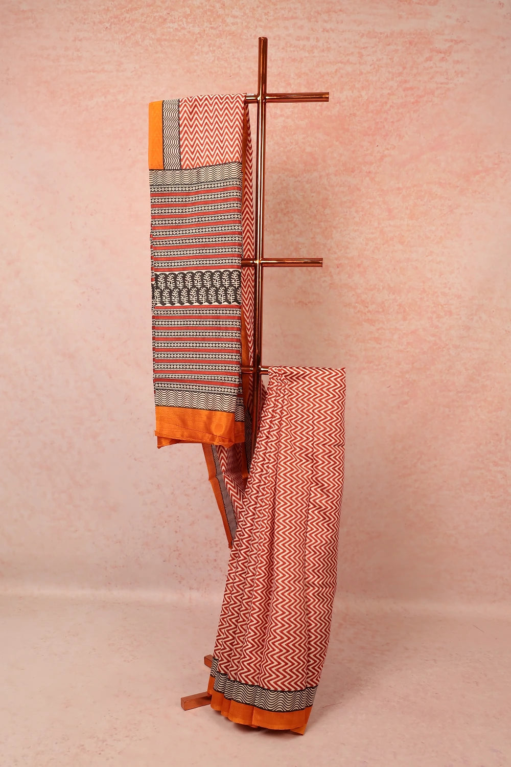 Off WhiteTussar Saree