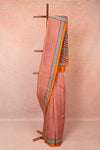 Off White Semi Silk Saree