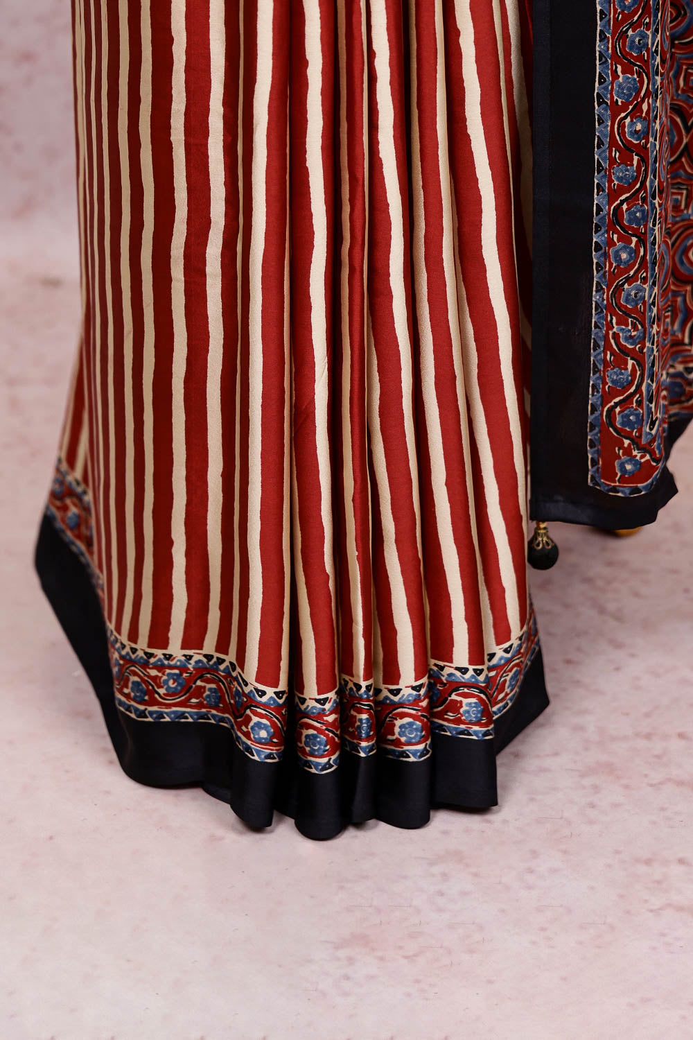 Maroon Modal Saree