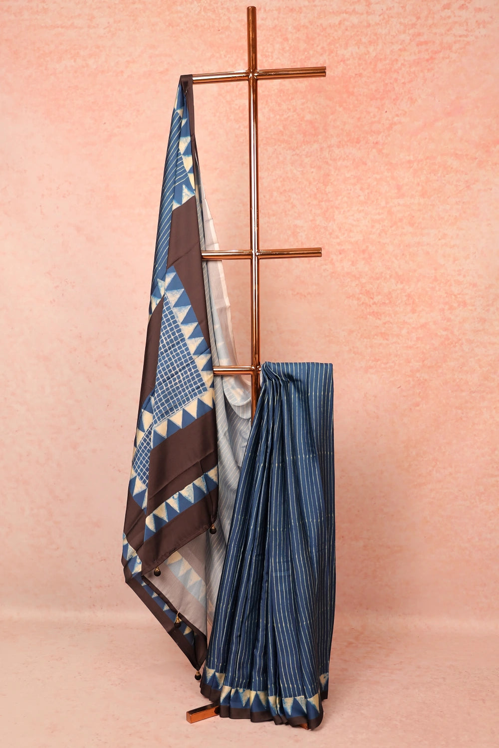 Blue Modal Saree
