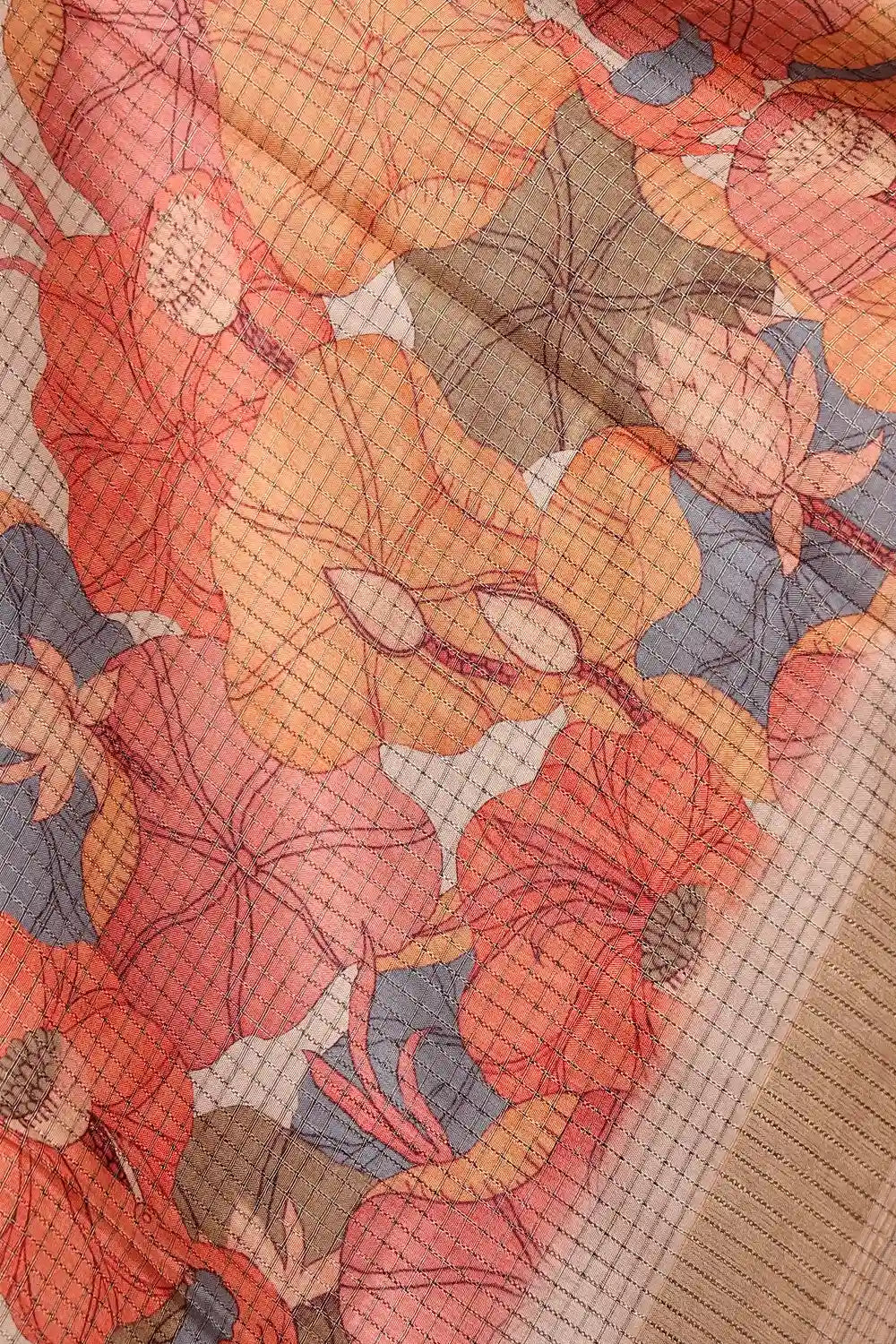 Gold Semi Silk Saree
