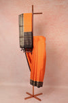 Orange Semi Silk Saree