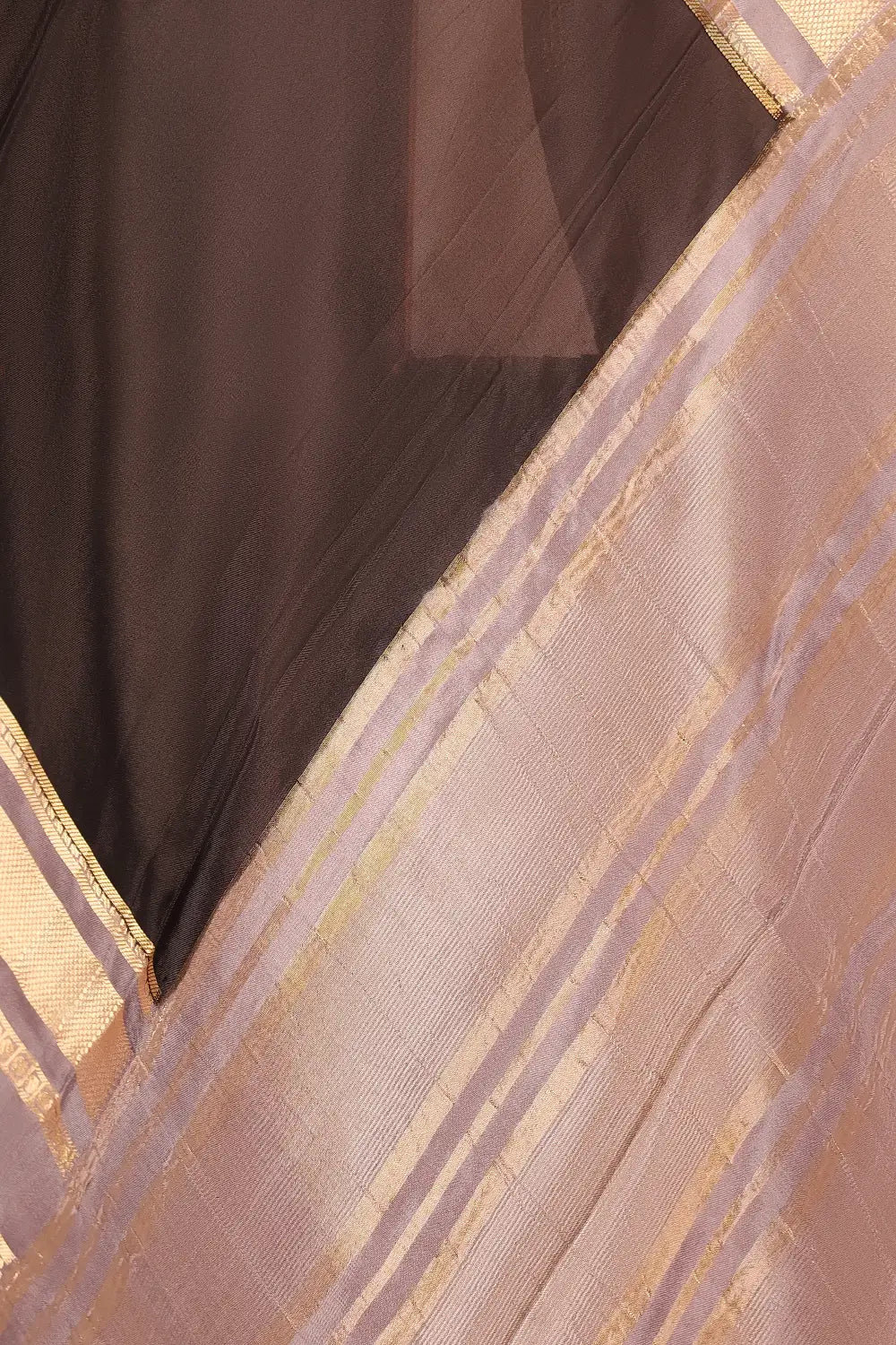 Black Semi Silk Saree