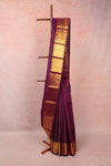 Purple Traditional Kancheepuram Silk Saree