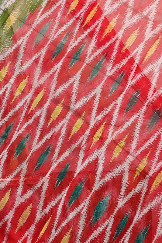 Ash Cotton Silk Saree